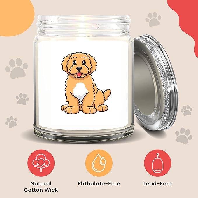 1OAK Lavender Scented Candles - Made in USA (Goldendoodle)