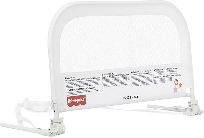 Fisher-Price Little Naps Bed Rail in White