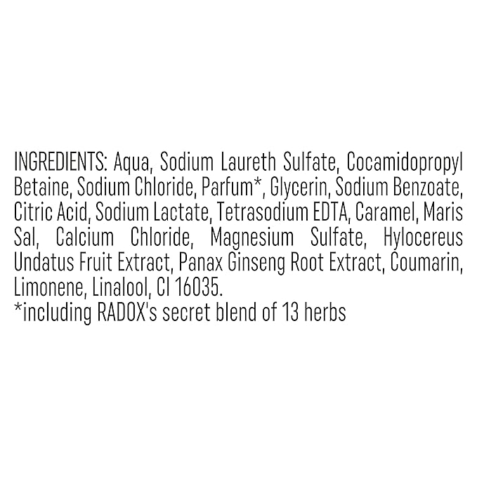 Radox Muscle Therapy Bath Soak with Black Pepper and Ginseng, 500ml