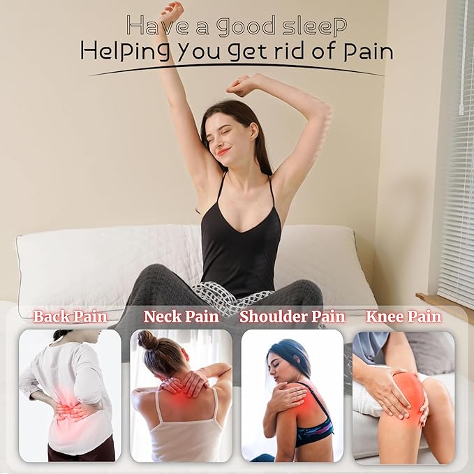 Ubauba Memory Foam Body Pillow, Full Large Body Pillows for Adults, Firm & Fluffy Long Bed Pillows for Sleeping (20x54 inch, White)