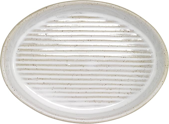 Avanti Linens - Soap Dish, Guest Bathroom Essentials, Modern Home Decor (Drift Collection)