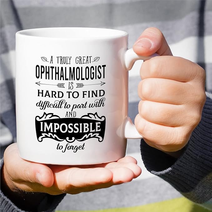 Retreez Funny Mug - Best Great Ophthalmologist Eye Doctor Ophthalmology 11 Oz Ceramic Coffee Mugs - Funny Sarcasm Motivational Inspirational birthday gifts for women men friend coworker him her bestie