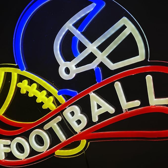 Rugby LED Neon Light Sign for Beer Bar Club Bedroom Office Hotel Pub Cafe Wedding Birthday Party Man Cave Art Wall