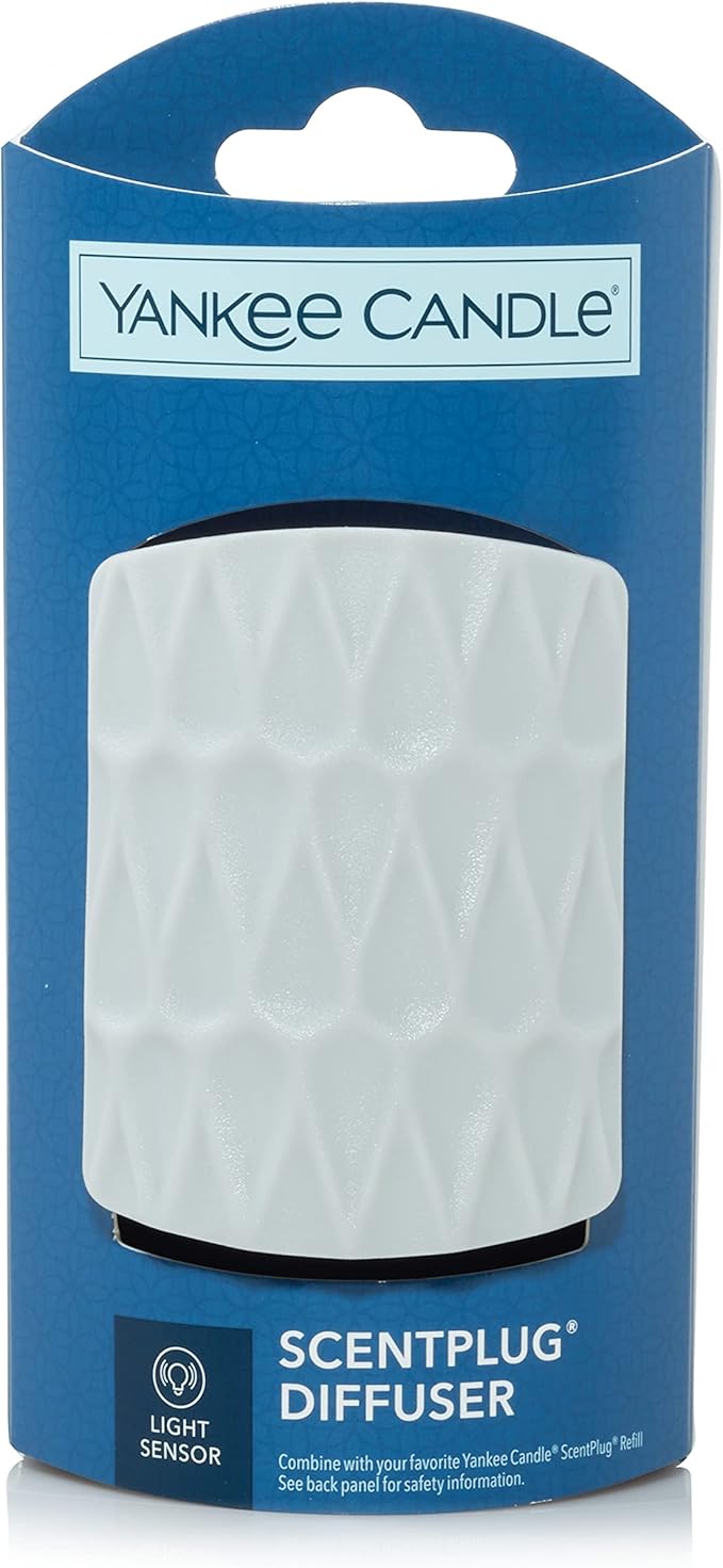 Yankee Candle Grey Organic Pattern ScentPlug Diffuser