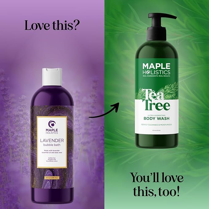 Premium Lavender Bubble Bath Soak - Aromatherapy Soap and Luxury Oil for Dry Skin - Moisturizing and Relaxing Bath for Adults With Aromatherapy Oils for Self Care