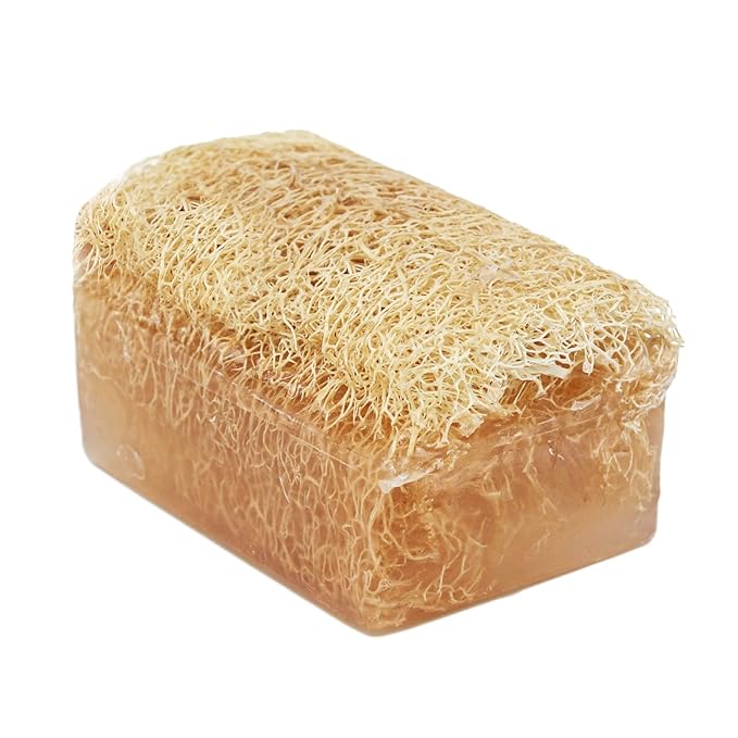 Natural Handmade Soap Bar With Pumpkin Fiber 120 g