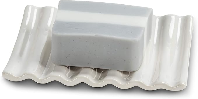 Abbott Collection Soap Dish, 5.25" L, Ridged