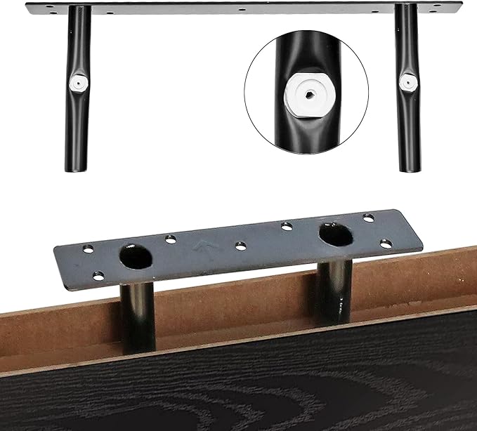 QEEIG Black Bathroom Shelves Over Toilet Wall Mounted Floating Shelves Farmhouse Shelf Toilet Paper Storage Small 16 inch Set of 3 (019-B3)