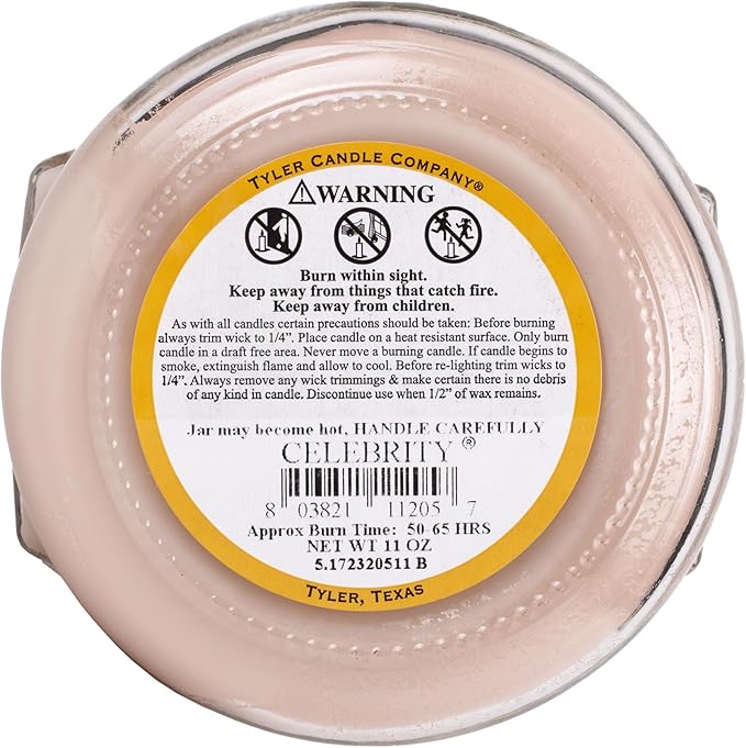 11205 Tyler Candle Celebrity 11oz Candle N/A N/A