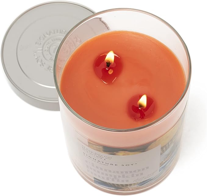 Lidded Cinnamon Pumpkin Muffin Scented Candle