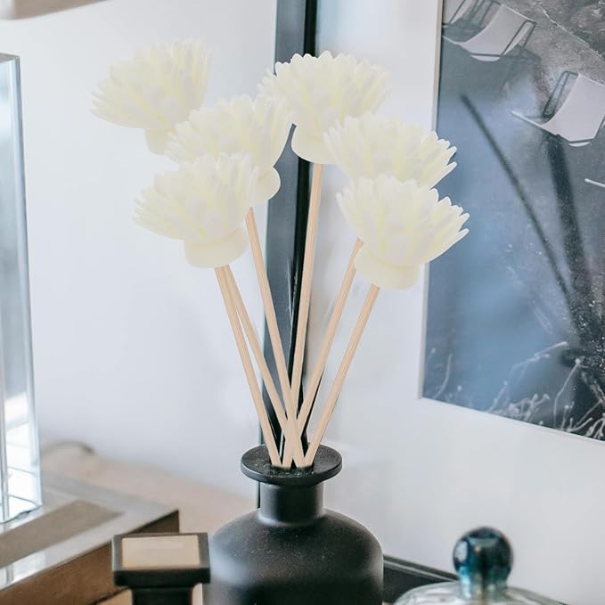 Air Diffuser Oil Diffuser Sticks 30pcs Rattan Diffuser Sticks Aroma Diffuser Sticks Refill Replacement Reed Fragrance Diffuser Vase Fillers Diffusers