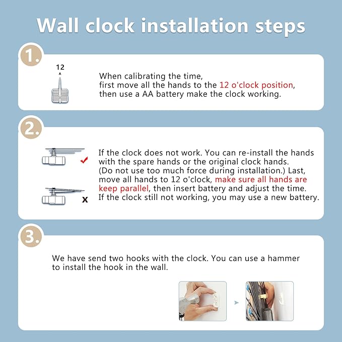 Modern Wall Clock for Living Room Decor Black Office Large Big Silent Frameless Decorative Bedroom Wall Watch for Kitchen Non Ticking Metal Indoor Wall Clock 14 Inch