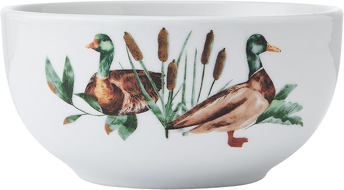 Studio Nova Woodland Wonders Lodge 12 Piece Dinnerware Plate Bowl Set, Service for 4