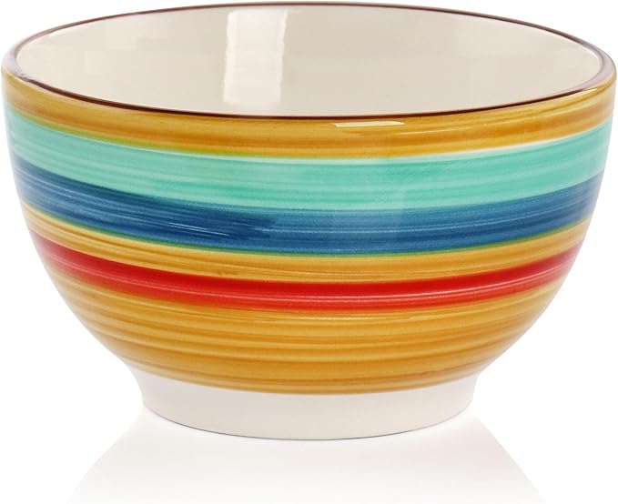 Gibson Home Rainbow 12 Piece Stoneware Dinnerware Set in Yellow Multi