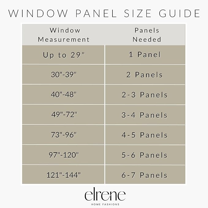 Elrene Home Fashions Renzo Ikat Geometric Room-Darkening Window Curtain, Living Room and Bedroom Drape with Grommets, 52"x84", 1 Panel, Black