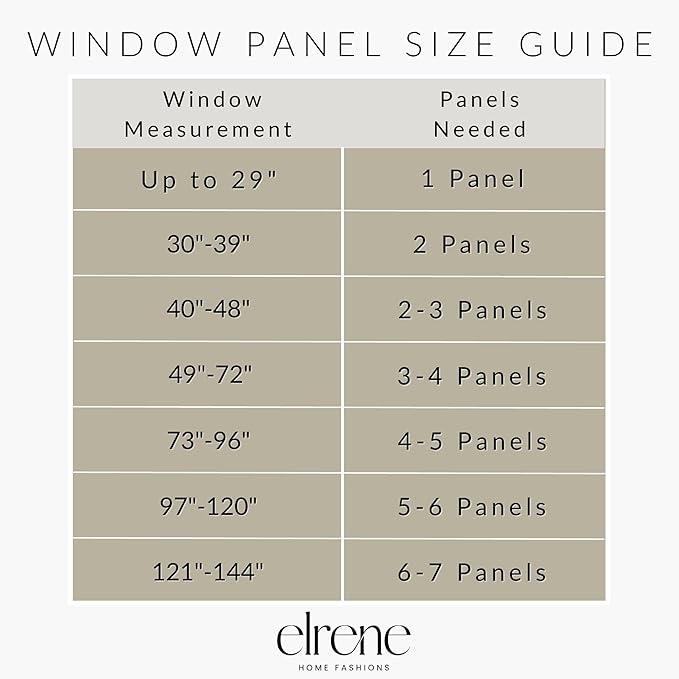 Elrene Home Fashions Renzo Ikat Geometric Room-Darkening Window Curtain, Living Room and Bedroom Drape with Grommets, 52"x95", 1 Panel, Black