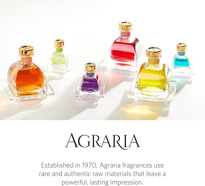 Agraria at The Beach PetiteEssence Collection, Handmade Sola Flower Reed Diffuser Set of 3, 1.7 oz Each, Scented Oil Diffuser Gift Set for Home