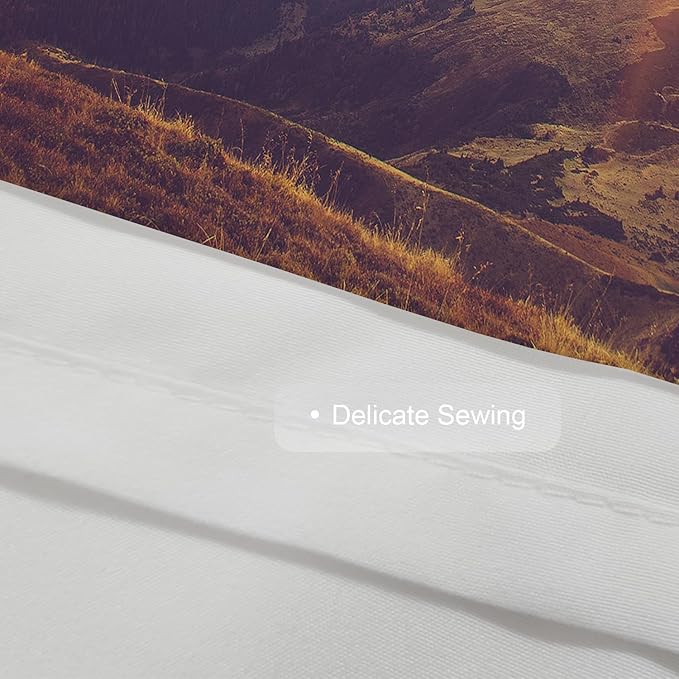 BaoNews Brown Natural Alpine Tapestry,Landscape Sunrise Large Wall Hanging Polyester Tablecloths Tapestry Bedroom Room Living Room Dorm 59.1 x 39.4 Inches
