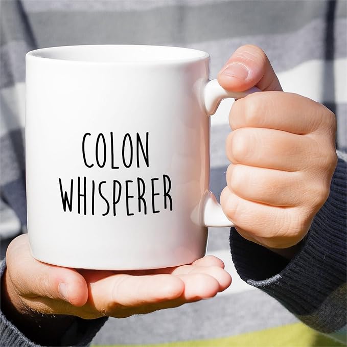 Retreez Funny Gastroenterologist Mug Gift Gastroenterology Doctor Colon Whisperer 11 Oz Ceramic Coffee Mug - Humor Sarcastic Motivational Inspirational birthday gift for medics friend coworker him her