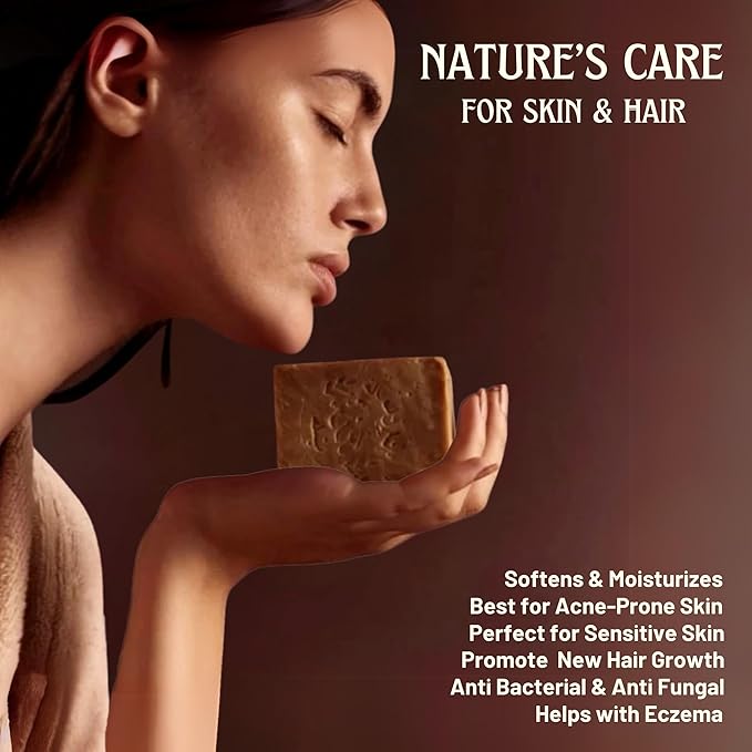 Aleppo Soap Bar,%100 Virgin Olive Oil, Natural Handmade, Crafted using the Original Ancient Recipe, Gentle for Face, Body, Hair (7oz Each (Pack of 2))