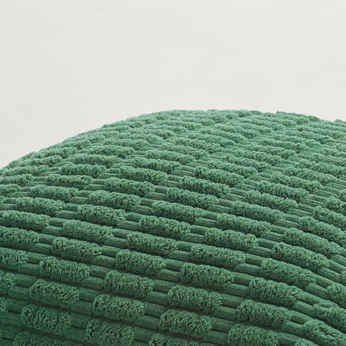 Fancy Homi 4 Packs Green Decorative Throw Pillow Covers 12x20 Inch for Living Room Couch Bed, Holiday Christmas Home Decor Gift, Soft Plush Corduroy Cute Square Accent Cushion Case 30x50 cm
