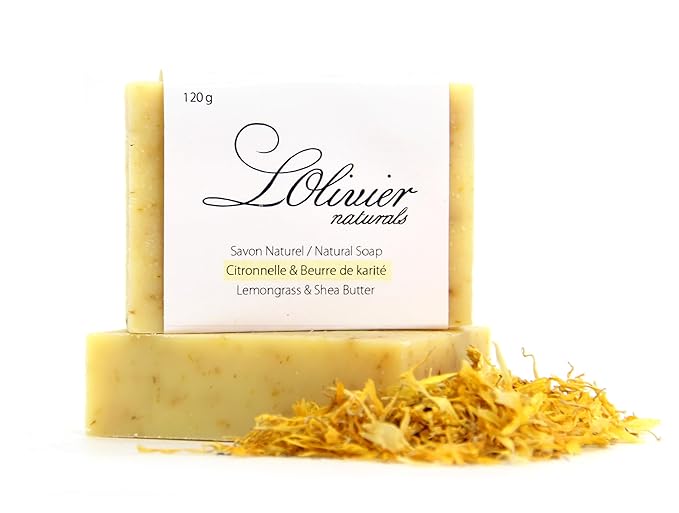 L'OLIVIER NATURALS Bar Soap 2 Pack (Citrus Lemongrass)