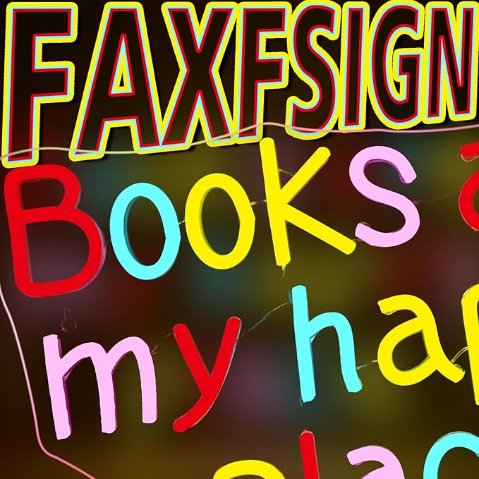 Books Are My Happy Place Neon Sign Letter Led Neon Signs Classroom Read Books And Be Kind Neon Light For Wall Decor Dimmable Colorful Light Up For Library Classroom Reading Room Bookstore Bookish Decoration Kids Gifts