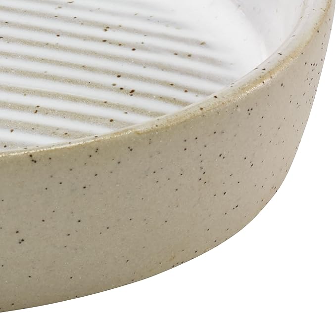 Avanti Linens - Soap Dish, Guest Bathroom Essentials, Modern Home Decor (Drift Collection)