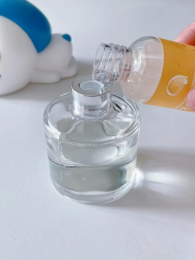 Two Reed Diffuser Bottles Empty,Reed Diffuser Base is A Must-Have for Home Decor and a Great Partner for Diffuser Sticks