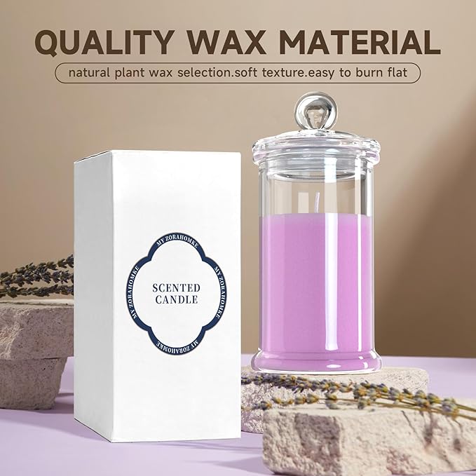 Bottle Candles Gifts for Women, Lavender Scented Unique Gifts for Women,Funny Cute Cool Cereal Soy Wax Candles for Home, Coffee Bar Scented for Holiday/Birthday