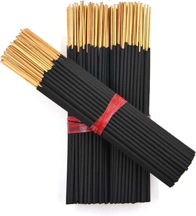 Citronella Exotic Incense Sticks 7 Inch - Bulk 1 Bundle 85 to 100 Sticks - Natural 7" Long Lasting Aroma That Burns for 30 to 45 Minutes.