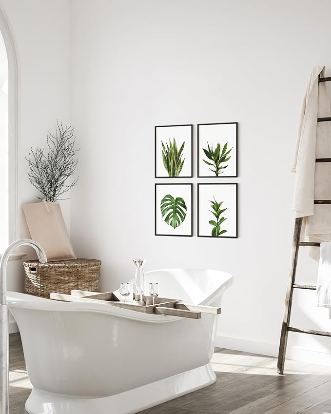HAUS AND HUES Plant Photo Set of 4-11x14