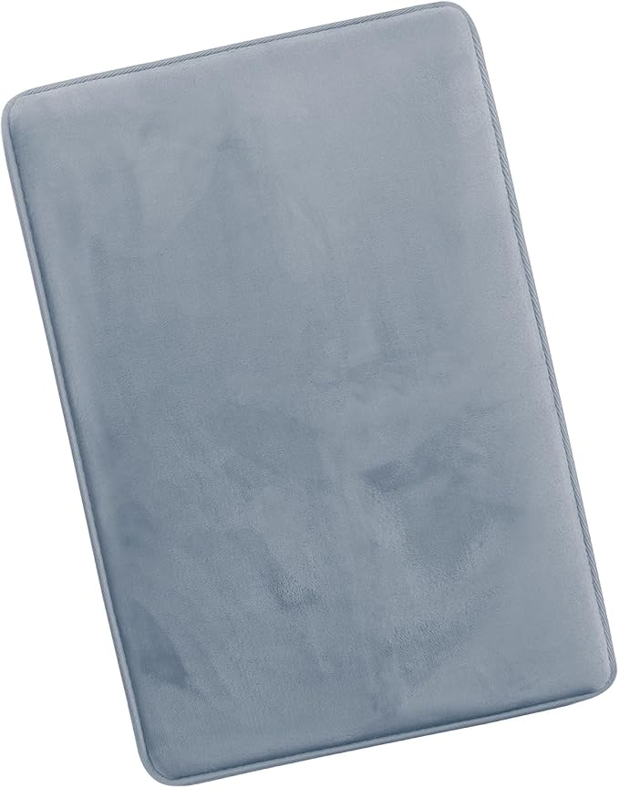 Clara Clark Bathroom Rugs, Velvet Memory Foam Bath Mat, Non-Slip Bath Rugs, Machine Wash, Dries Quickly, Ultra Soft Plush Bath Mats for Bathroom,