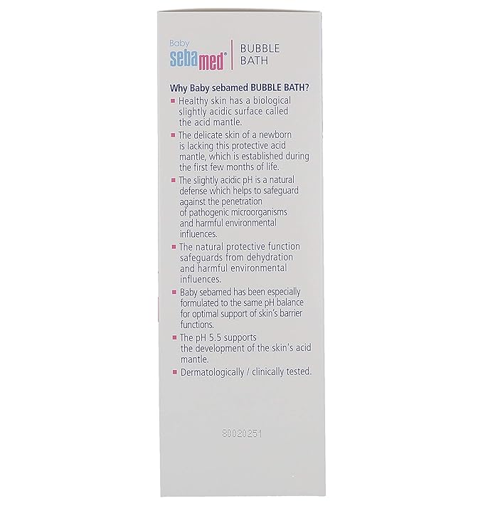 Sebamed Baby Bubble Bath, 33.8 Fluid Ounce