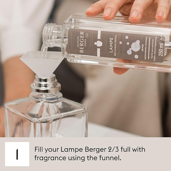 MAISON BERGER - Winter Joy - Lampe Berger Fragrance Refill for Home Fragrance Oil Diffuser - Air Freshener - 33.8 Fluid Ounces - 1 Liter