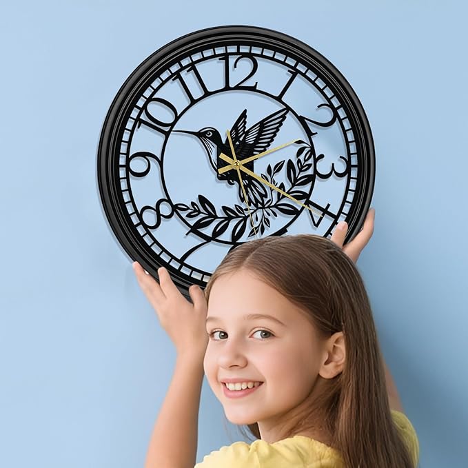 Big Wall Clock - Wall Clocks for Living Room Decor, Quiet and No Ticking Suitable for Wall Decor, Living Room Decoration, Kitchen Decoration