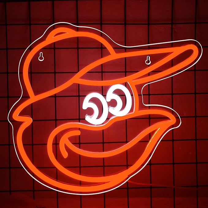Baseball Neon Sign for Wall Decor Baseball Neon Light Baseball Sport Led Neon Sign for Man Cave,Boys'Room,Club,Pub,Birthday Christmas Signs for Sports Fans,Man,Boys,Size 13.9 * 13.2inch(XD184)