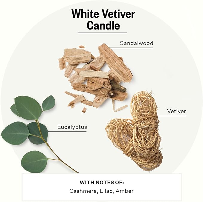 Apotheke 3-Wick Candles (White Vetiver, 3-Wick)