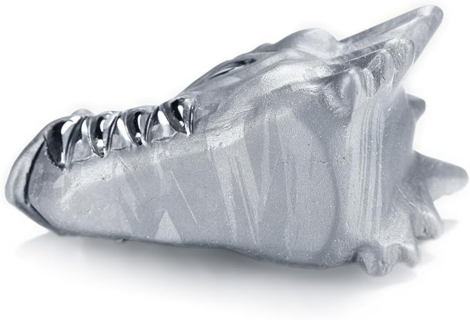 Skullis 2.0" Tera-Hertz Carved Crystal Dragone Head Skull, Crystal Healing.1488