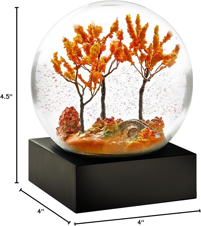 CoolSnowGlobes Autumn Cool Snow Globe