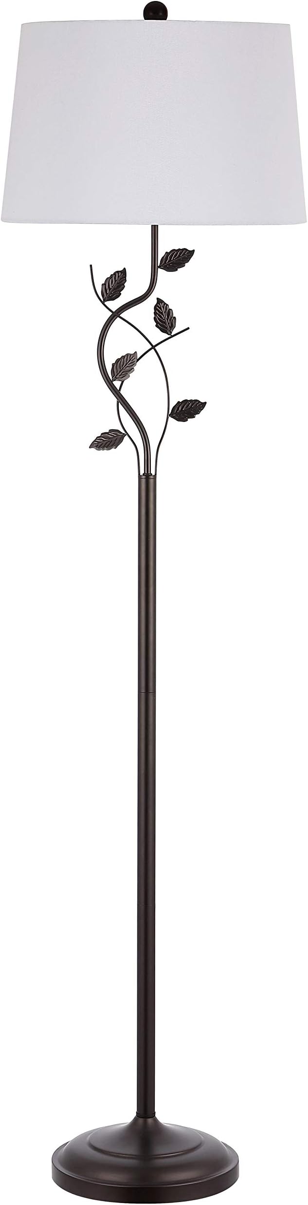 SAFAVIEH Lighting Collection Rudy 62-inch Black Iron Floor Lamp (LED Bulb Included) FLL4091A