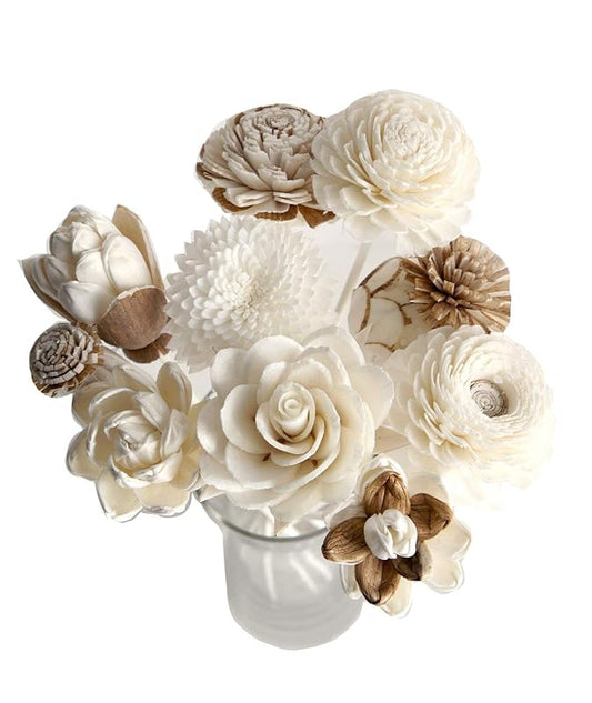 10 Mixed Sola Flower Reed Diffuser for Aroma Home Fragrance by Plawanature