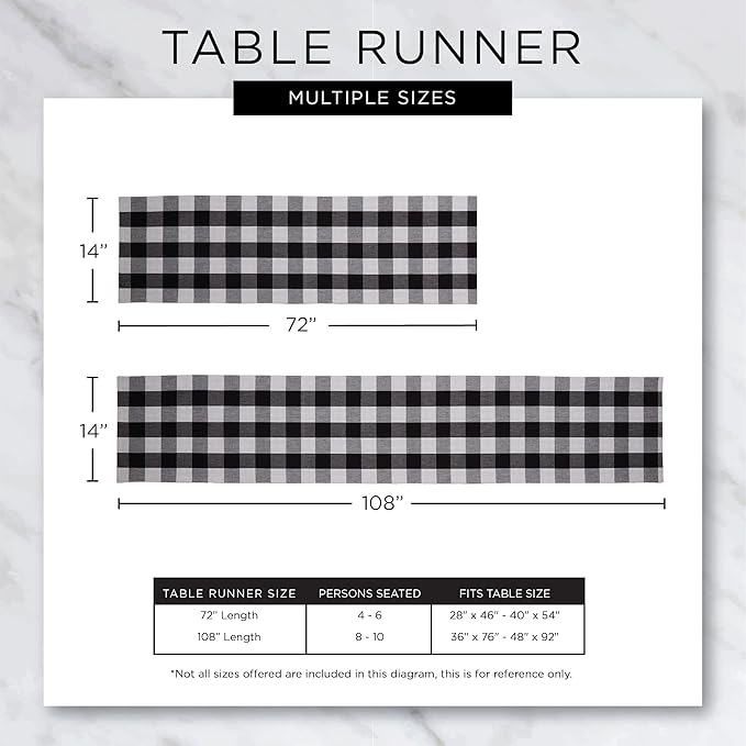 DII Variegated Tabletop Collection, Table Runner, 13x108, Mediterranean