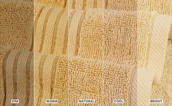 Utopia Towels 6 Piece Premium Hand Towels Set, 16 by 28 inches, 100% Ring Spun Cotton, Lightweight and Highly Absorbent Towels for Bathroom, Travel, Camp, Hotel, and Spa, Beige