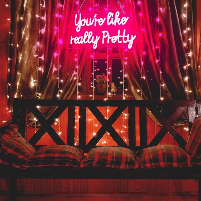 You like really pretty Led Neon Sign 15 * 9 inch, Pink neon lights with USB for Room decor,neon sign for Wall decor,Birthday,light up sign for wedding sign,Bacelorette Party,Bedroom,Gift