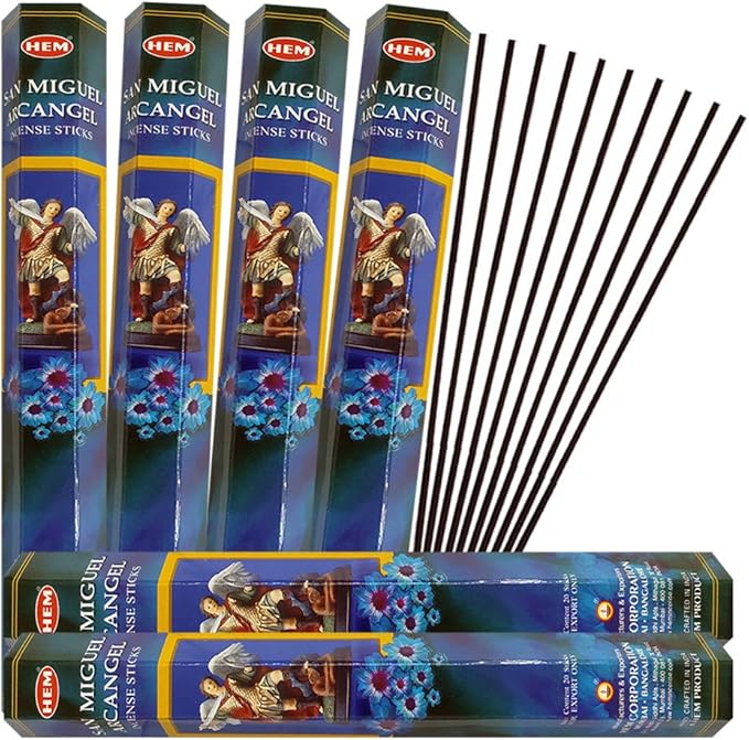 San Miguel Incense Sticks and Incense Stick Holder Bundle Insence Insense Hem Incense Sticks