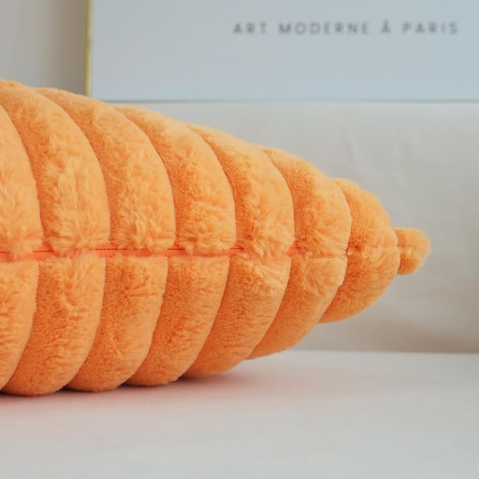 JOJUSIS Pack of 2 Faux Fur Plush Decorative Throw Pillow Covers Couch Cushion Case Soft Pillowcases (Orange, 16 x 16-Inch)