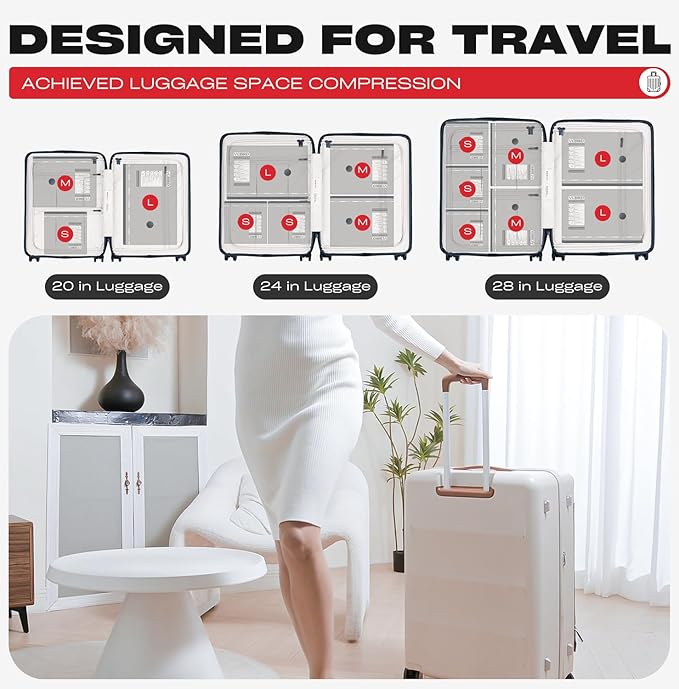 Vacuum Seal Bags for Clothing, 18 Pack Travel Vacuum Storage Bags with USB Pump, Carry On Compression Packing Bag for Luggage, Space Saver Travel Kit for Clothes