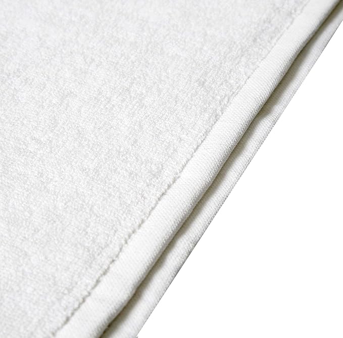 Pleasant Home 6 Pack Hand Towels Set – 16” x 28” | 100% Cotton | 500 GSM | Professional Bath Towels Use for Hotels, Hospitality, Spas, Salons | Lightweight & Durable | Bath Towels Set | White