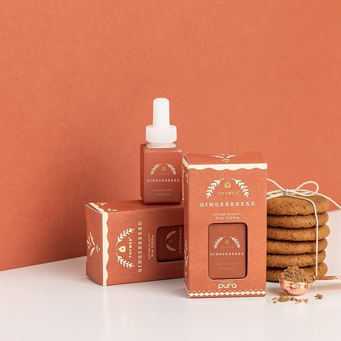 Thymes Gingerbread Pura Smart Home Plug-in Scent Diffuser Refills - Pack of 2